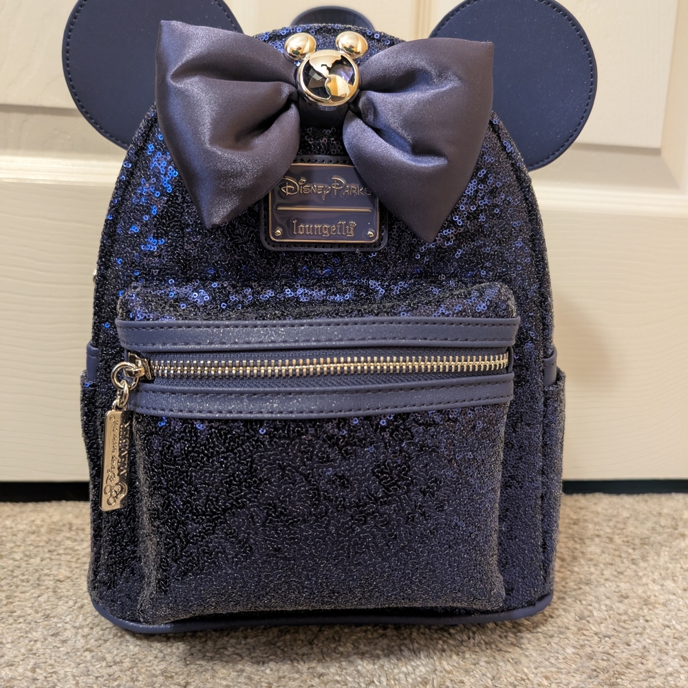 Disney Loungefly Sequin Mini Backpack
